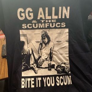 GG ALLIN AND THE SCUM FUCKS PUNK ROCK SLEEVELESS